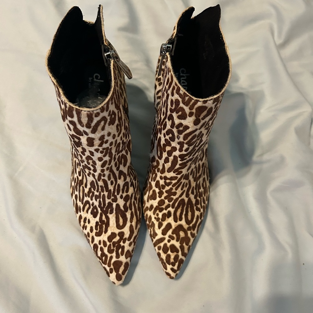 CHARLES by David Charles Albuquerque Calf Hair Booties